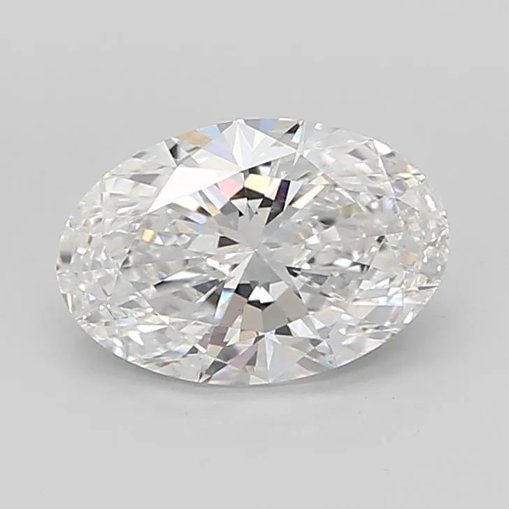 2.51ct Oval Lab Grown Diamond (Colour E, Clarity VVS2, IGI Certified)