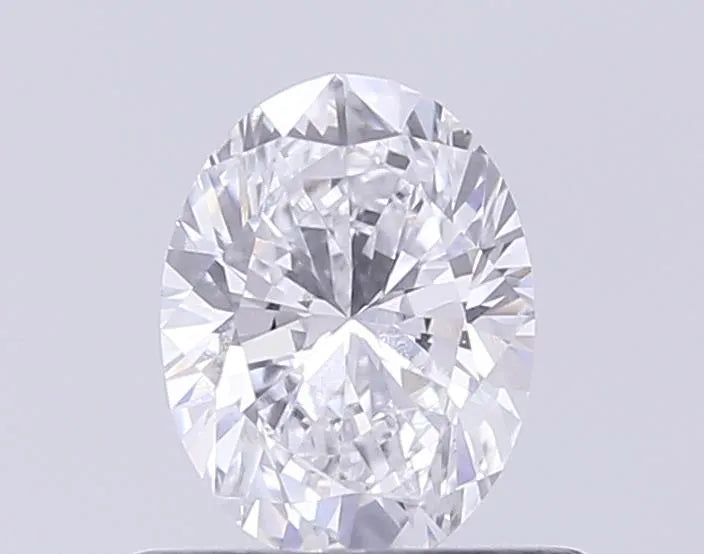 0.51ct Oval Lab Grown Diamond (Colour D, Clarity VVS2, IGI Certified)