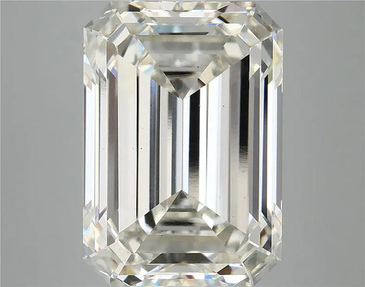 10.06ct Emerald Lab Grown Diamond (Colour H, Clarity VS2, IGI Certified)