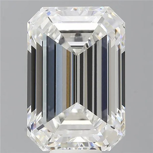 12.09ct Emerald Lab Grown Diamond (Colour F, Clarity VVS2, IGI Certified)