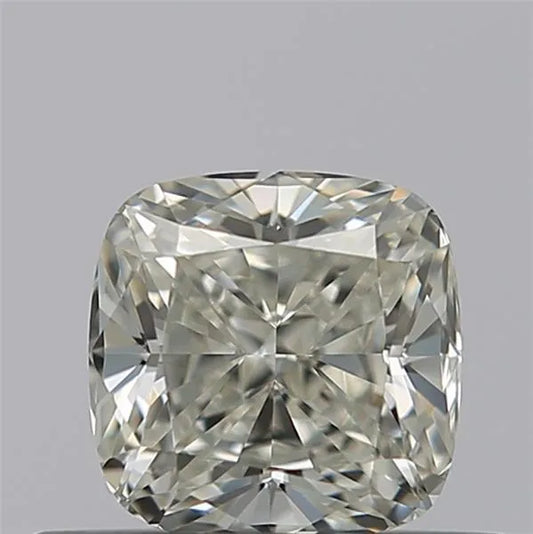 0.55ct Cushion brilliant Natural Diamond (Colour I, Clarity VVS1, GIA Certified)