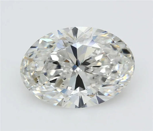 6.21ct Oval Lab Grown Diamond (Colour G, Clarity VS1, IGI Certified)