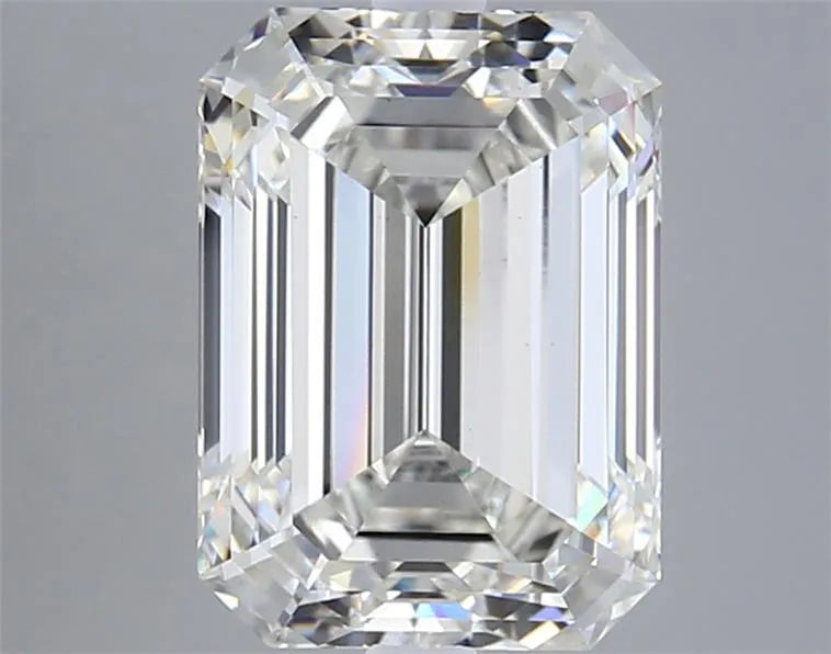 4.04ct Emerald Lab Grown Diamond (Colour H, Clarity VS1, IGI Certified)