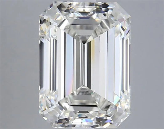 4.04ct Emerald Lab Grown Diamond (Colour H, Clarity VS1, IGI Certified)