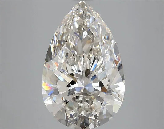 4.83ct Pear Lab Grown Diamond (Colour H, Clarity VS2, IGI Certified)