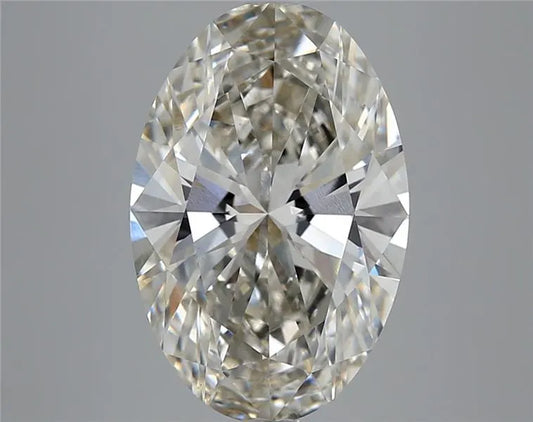 5.04ct Oval Lab Grown Diamond (Colour J, Clarity VS1, IGI Certified)