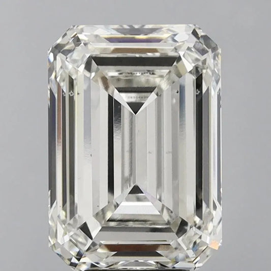 7.99ct Emerald Lab Grown Diamond (Colour H, Clarity VS2, IGI Certified)