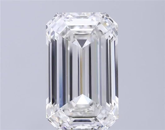 Emerald 12.05CT Lab Grown Diamond VS1 G