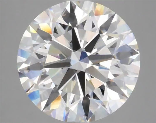 Round Brilliant Lab Grown Diamond 4.58CT