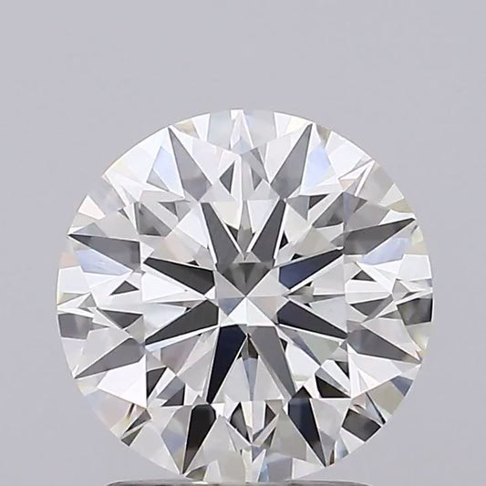 Round Lab grown diamond 2.09 CT