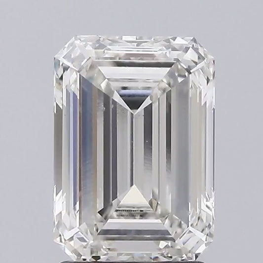 Emerald lab grown diamond 2.11 CT